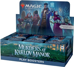 2!WTCD3025 MTG Murders At Karlov Manor Play Booster Display published by Wizards of the Coast