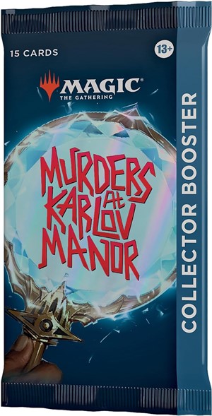 2!WTCD3026S MTG Murders At Karlov Manor Collector Booster Pack published by Wizards of the Coast