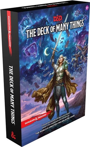 WTCD3195 Dungeons And Dragons RPG: The Deck Of Many Things published by Wizards of the Coast