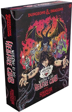 WTCD47040000 Dungeons And Dragons RPG: Stranger Things Welcome To The Hellfire Club published by Wizards of the Coast