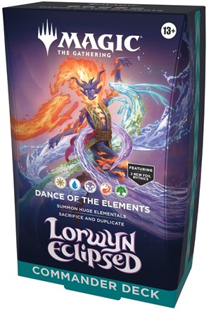 2!WTCD50750001S2 MTG Lorwyn Eclipsed Dance Of The Elements Commander Deck published by Wizards of the Coast