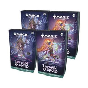 2!WTCD50750001 MTG Lorwyn Eclipsed Commander Deck Display published by Wizards of the Coast