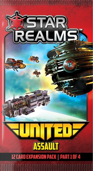 WWG018S1 Star Realms Card Game: United Assault Expansion Pack published by White Wizard Games