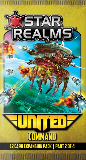 WWG018S2 Star Realms Card Game: United Command Expansion Pack published by White Wizard Games