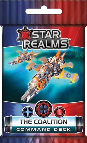 WWG025S Star Realms Card Game: Command Deck: The Coalition Pack published by White Wizard Games