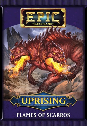 Flames of Scarros Expansion Epic Card Game Uprising 