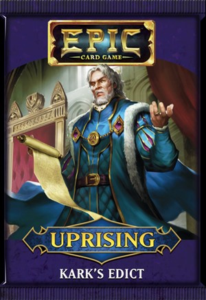 WWG312S2 Epic Card Game: Uprising Kark's Edict Expansion Pack published by White Wizard Games