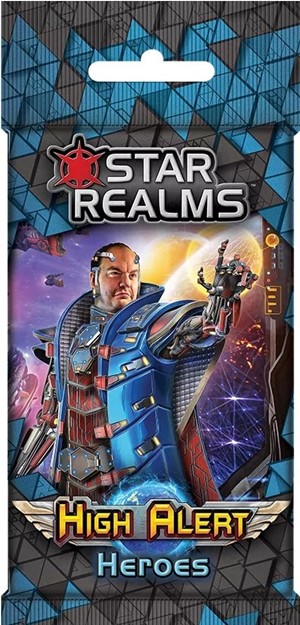 WWGSR035 Star Realms Card Game: High Alert: Heroes Expansion published by White Wizard Games