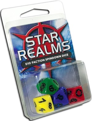 WWGSTR984 Star Realms Card Game: D10 Faction Spindown Dice published by White Wizard Games