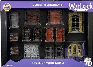 WZK16503 WarLock Tiles System: Doors And Archways published by WizKids Games