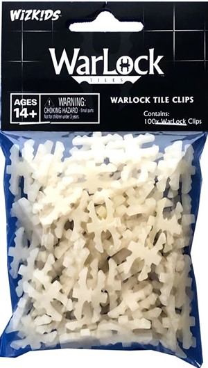 WZK16509 WarLock Tiles System: WarLock Clips published by WizKids Games