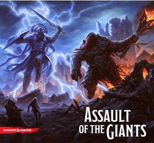WZK72185 Dungeons and Dragons Board Game: Assault Of The Giants published by WizKids Games