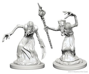WZK72566S Dungeons And Dragons Nolzur's Marvelous Unpainted Minis: Mindflayers published by WizKids Games