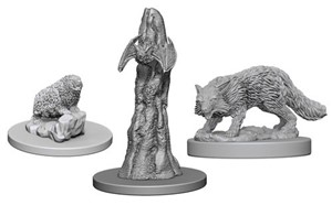 WZK72580S Pathfinder Deep Cuts Unpainted Miniatures: Familiars published by WizKids Games