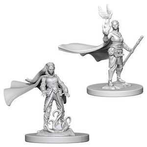 WZK72642S Dungeons And Dragons Nolzur's Marvelous Unpainted Minis: Elf Female Druid published by WizKids Games