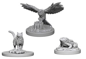 WZK73094S Pathfinder Deep Cuts Unpainted Miniatures: Familiars 2 published by WizKids Games