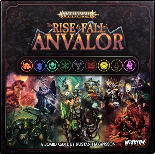 WZK73140 Warhammer: Age of Sigmar Board Game: The Rise And Fall Of Anvalor published by WizKids Games