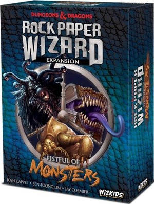 WZK73142 Dungeons And Dragons Card Game: Rock Paper Wizard: Fistful Of Monsters Expansion published by WizKids Games