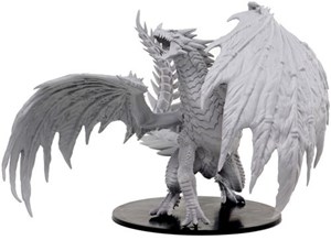 WZK73144 Pathfinder Deep Cuts Unpainted Miniatures: Gargantuan Red Dragon published by WizKids Games