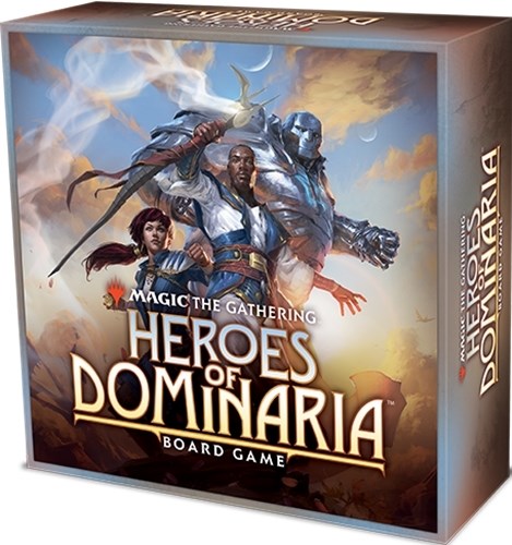 WZK73310 Magic The Gathering Board Game: Heroes Of Dominaria Board Game Standard Edition published by WizKids Games