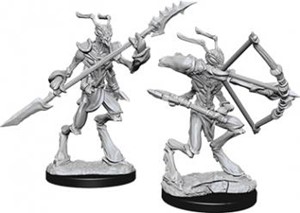 WZK73352S Dungeons And Dragons Nolzur's Marvelous Unpainted Minis: Thri-Kreen published by WizKids Games