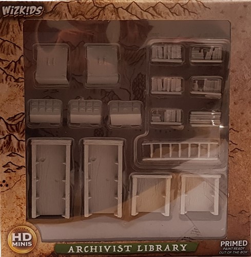 WZK73363 Pathfinder Deep Cuts Unpainted Miniatures: Archivist Library published by WizKids Games