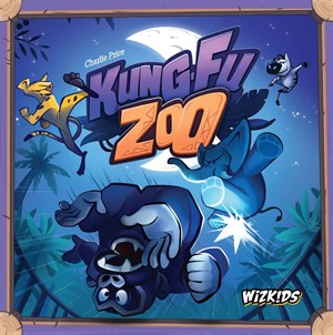 WZK73371 Kung Fu Zoo Board Game published by WizKids Games