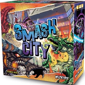 WZK73454 Smash City Board Game published by WizKids Games