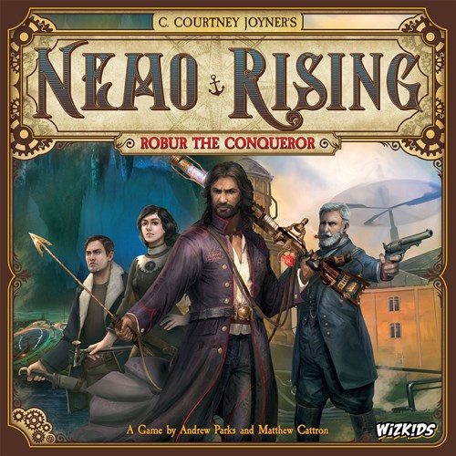 WZK73506 Nemo Rising Board Game: Robur The Conqueror published by WizKids Games