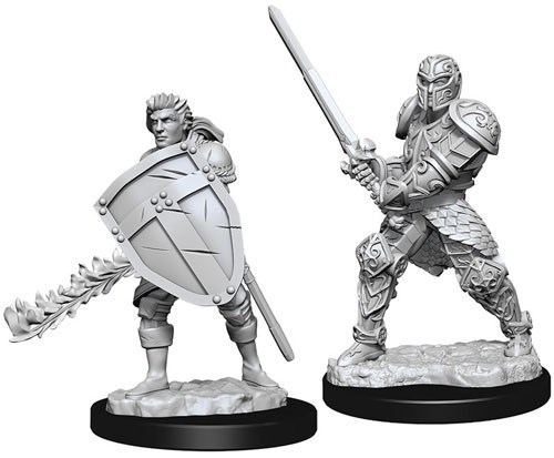 Dungeons And Dragons Nolzur's Marvelous Unpainted Minis: Human Male Fighter