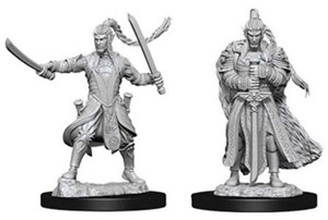 WZK73707S Dungeons And Dragons Nolzur's Marvelous Unpainted Minis: Elf Male Paladin published by WizKids Games