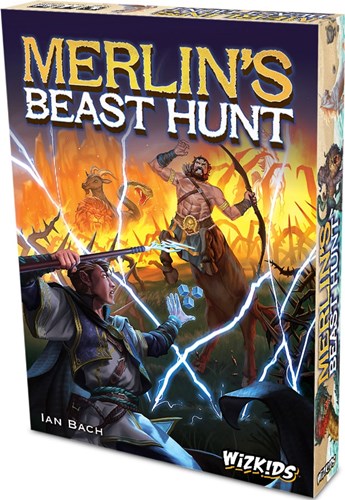 WZK73765 Merlin's Beast Hunt Board Game published by WizKids Games