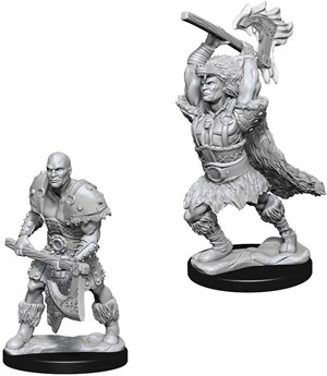 WZK73833S Dungeons And Dragons Nolzur's Marvelous Unpainted Minis: Goliath Male Barbarian published by WizKids Games
