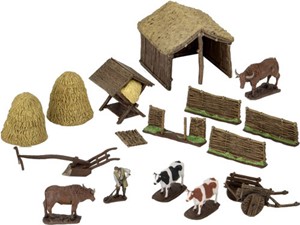 WZK74203 4D Settings: Medieval Farmer published by WizKids Games