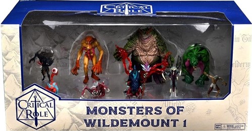 WZK74250 Critical Role RPG: Monsters Of Wildemount Prepainted Box Set 1 published by WizKids Games