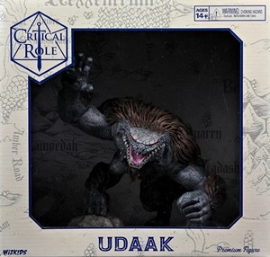 WZK74252 Critical Role RPG: Monsters Of Wildemount Prepainted Udaak Premium Figure published by WizKids Games