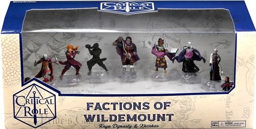 WZK74254 Critical Role RPG: Factions Of Wildemount Prepainted Kryn Dynasty And Xhorhas Box Set published by WizKids Games
