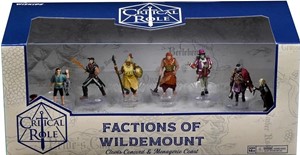 WZK74255 Critical Role RPG: Factions Of Wildemount Prepainted Clovis Concord And Menagerie Coast Box Set published by WizKids Games