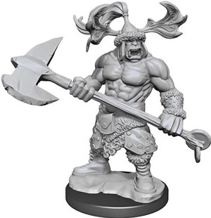 WZK75011 Dungeons And Dragons Frameworks: Orc Barbarian Male published by WizKids Games