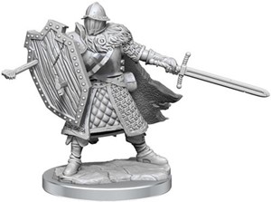 2!WZK75013 Dungeons And Dragons Frameworks: Human Fighter Male published by WizKids Games