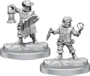 WZK75081 Dungeons And Dragons Frameworks: Male Halfling Rogue published by WizKids Games
