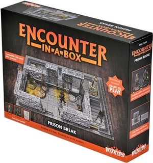 WZK76501 WarLock Tiles System: Encounter In A Box - Prison Break published by WizKids Games