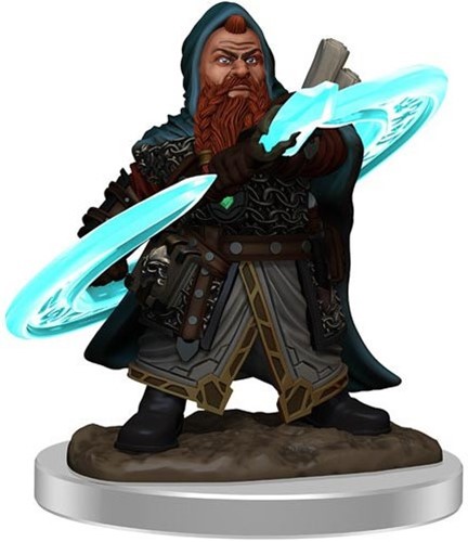 Pathfinder Deep Cuts Painted Miniatures: Male Dwarf Sorcerer