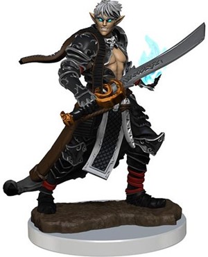 WZK77517S Pathfinder Deep Cuts Painted Miniatures: Male Elf Magus published by WizKids Games