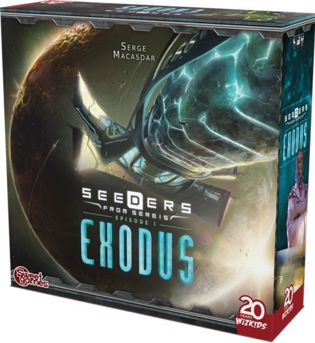 WZK87504 Seeders From Sereis: Exodus Board Game published by WizKids Games