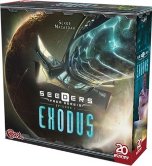 WZK87504 Seeders From Sereis: Exodus Board Game published by WizKids Games