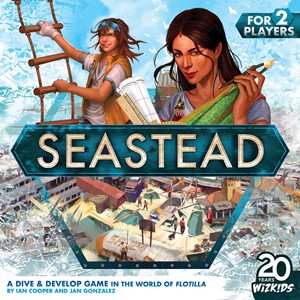 WZK87521 Seastead Board Game published by WizKids Games