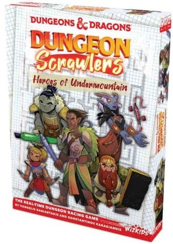 WZK87529 Dungeons And Dragons: Dungeon Scrawlers - Heroes Of Undermountain published by WizKids Games