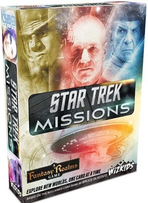 WZK87531 Star Trek Missions Card Game published by WizKids Games