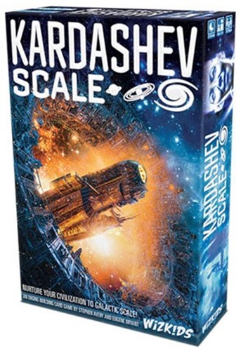 WZK87554 Kardashev Scale Card Game published by WizKids Games